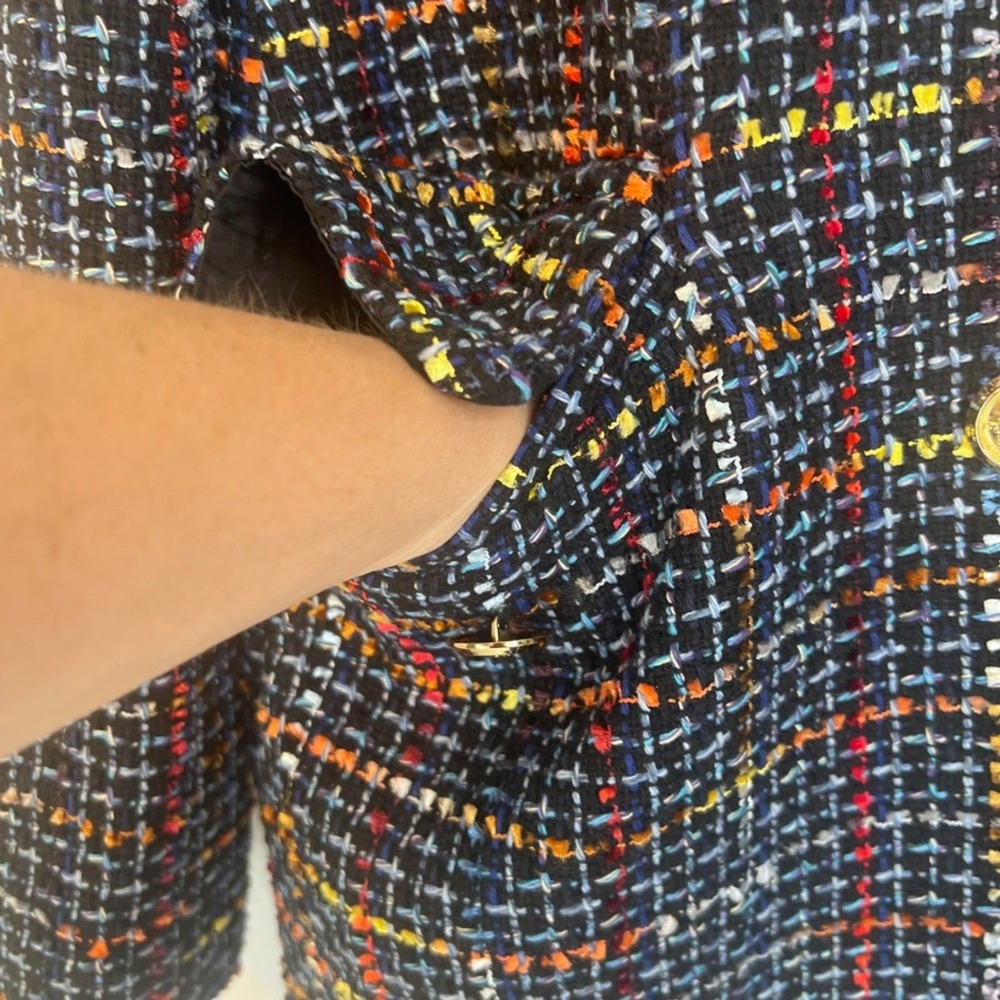 Truth by Republic Tweed Blazer Longline Single Breasted Preppy Size XS Career - Picture 5 of 11